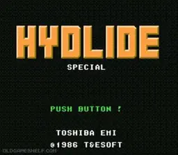 Hydlide Special online game screenshot 2