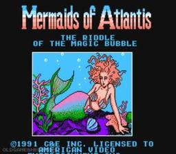 Mermaids of Atlantis - The Riddle of the Magic Bubble online game screenshot 1