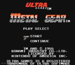 Metal Gear online game screenshot 1