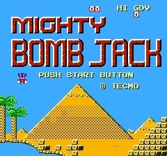Mighty Bomb Jack online game screenshot 3