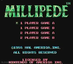 Millipede online game screenshot 1