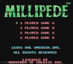 Millipede game screenshot 1 Millipede online game screenshot 1