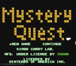 Mystery Quest online game screenshot 1