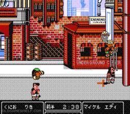 Nekketsu! Street Basket - Ganbare Dunk Heroes online game screenshot 1