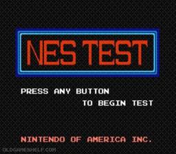 NES Test Cart (Official Nintendo) online game screenshot 1