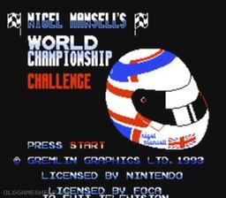 Nigel Mansell's World Championship Challenge game screenshot 1 Nigel Mansell's World Championship Challenge online game screenshot 1