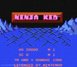 Ninja Kid online game screenshot 1
