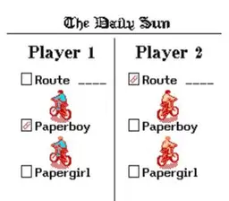 Paperboy 2 online game screenshot 2