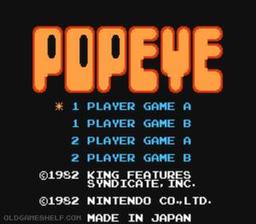 Popeye no Eigo Asobi online game screenshot 2