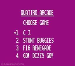 Quattro Arcade online game screenshot 2