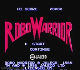 Robo Warrior online game screenshot 2