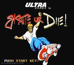 Skate or Die online game screenshot 1