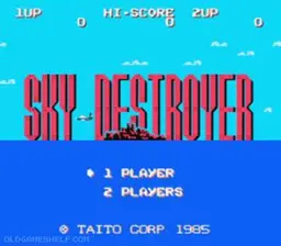 Sky Destroyer online game screenshot 1