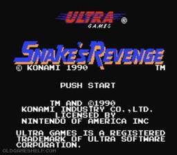 Snake's Revenge online game screenshot 1