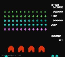 Space Invaders online game screenshot 1