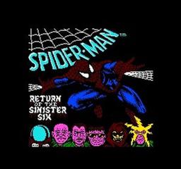 Spider-Man - Return of the Sinister Six game screenshot 1 Spider-Man - Return of the Sinister Six online game screenshot 1