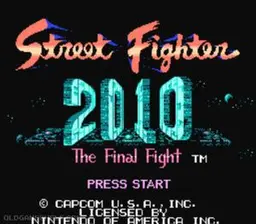 Street Fighter 2010 online game screenshot 1