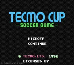 Tecmo Cup - Soccer Game online game screenshot 2