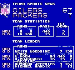 Tecmo Super Bowl scene - 6