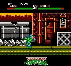 Teenage Mutant Ninja Turtles - Tournament Fighters online game screenshot 2