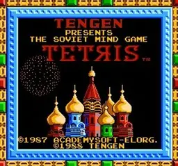 Tengen Tetris online game screenshot 3