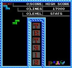 Tengen Tetris online game screenshot 2