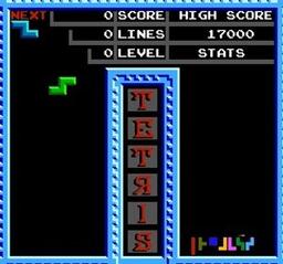 Tengen Tetris online game screenshot 2