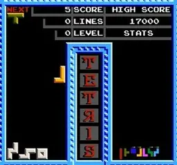 Tengen Tetris online game screenshot 1