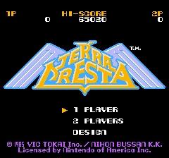 Terra Cresta online game screenshot 2