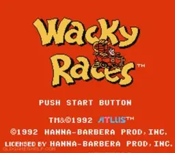 Wacky Races online game screenshot 1