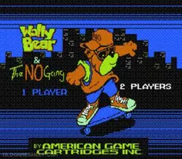 Wally Bear And the No Gang online game screenshot 2