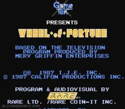Wheel of Fortune online game screenshot 2