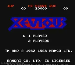 Xevious online game screenshot 2