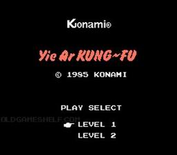 Yie Ar Kung Fu Jap online game screenshot 2