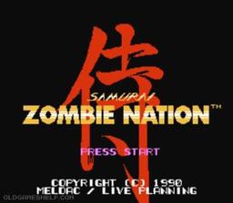 Zombie Nation game screenshot 1 Zombie Nation online game screenshot 1