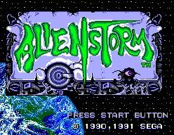 Alien Storm online game screenshot 1