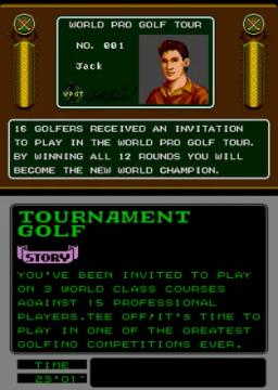 Arnold Palmer Tournament Golf online game screenshot 2