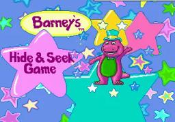 Barney's Hide & Seek Game online game screenshot 1