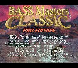 Bass Masters Classic - Pro Edition online game screenshot 1