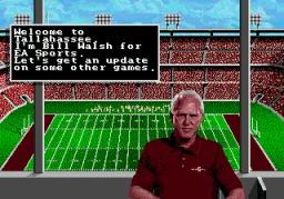 Bill Walsh College Football 95 online game screenshot 2