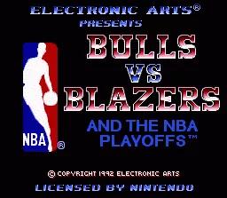 Bulls versus Blazers and the NBA Playoffs online game screenshot 2