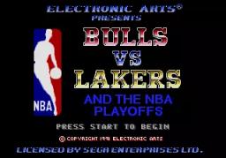 Bulls vs Lakers and the NBA Playoffs online game screenshot 1