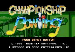 Championship Bowling online game screenshot 1