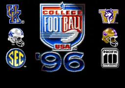 College Football USA 96 online game screenshot 1