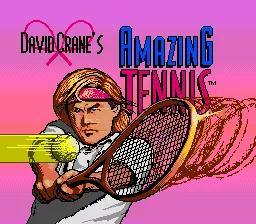 David Crane's Amazing Tennis online game screenshot 1