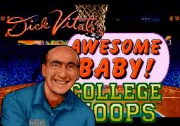 Dick Vitale's 'Awesome, Baby!' College Hoops online game screenshot 2