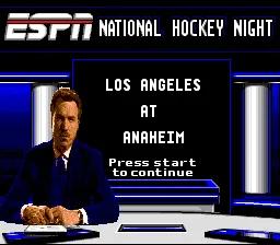 ESPN National Hockey Night scene - 6