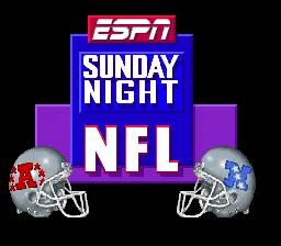 ESPN Sunday Night NFL online game screenshot 1