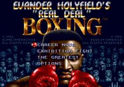 Evander Holyfield's 'Real Deal' Boxing online game screenshot 1