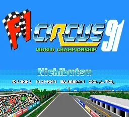 F1 Circus MD online game screenshot 1